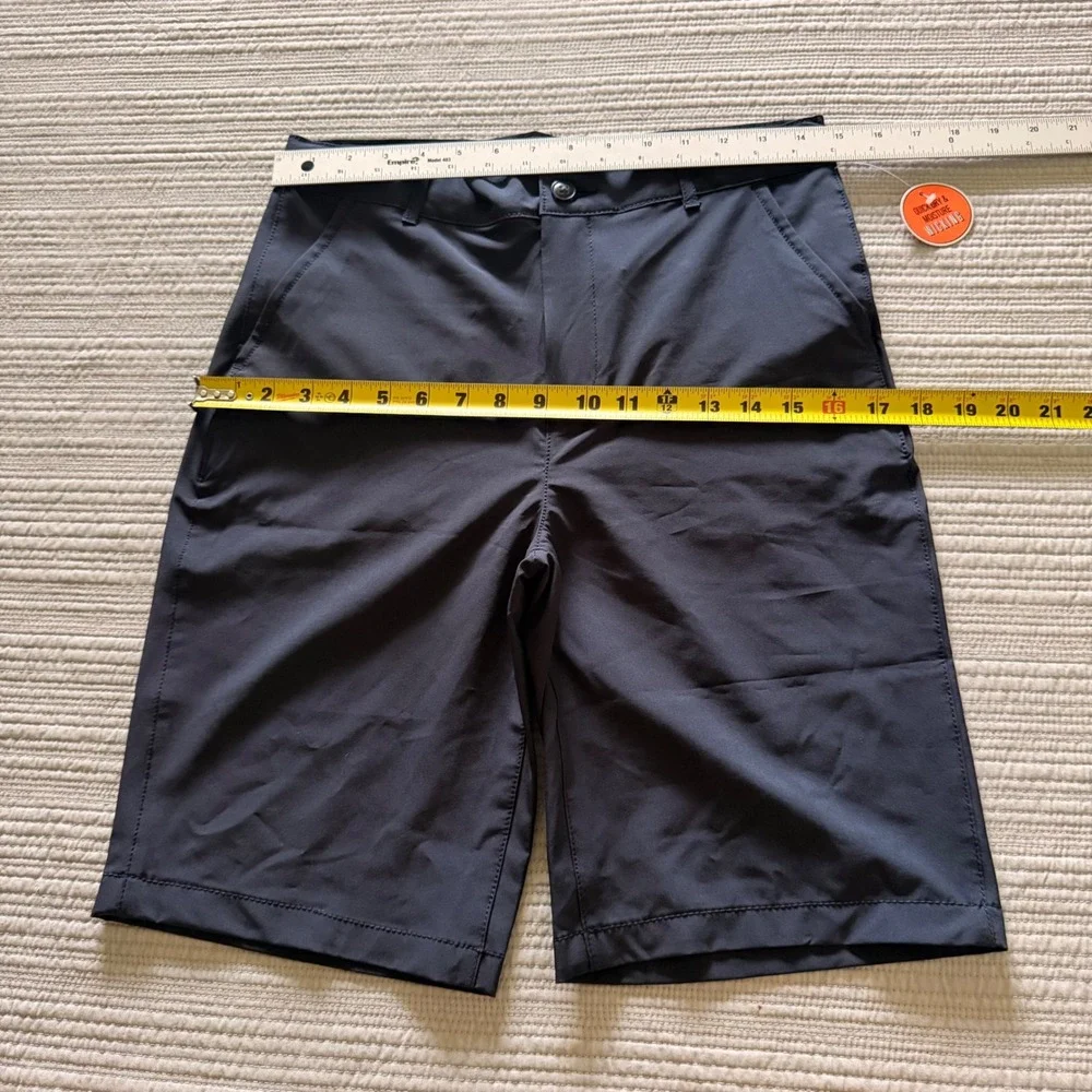 NWT The Children's Place Boys Navy Blue Quick Dry Wicking Shorts Size 16